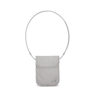 PACSAFE Coversafe X75 RFID blocking security neck pouch Grey