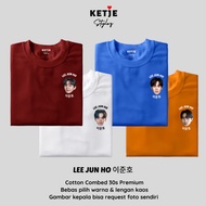 Lee Jun Ho 2PM T-shirt - Oppa Series / Men's Women's Distro T-shirt Premium Unisex Actor Artist Kore