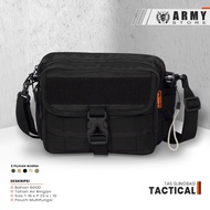 SWAT Tactical Sling Bag Multifunctional Black Sling Bag