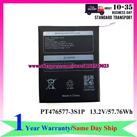 New PT476577-3S1P Battery For Ayaneo Aya 2 GEEK GEEK 1S Ayaneo 2 2s Ayaneo 3 Gaming Handheld Compute