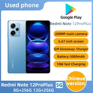 SmartPhone Redmi Note 12 Pro+ 5G 8GB+256GB 12GB+256GB  unlock used Phone Warranty Murah