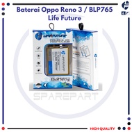 Baterai Oppo Reno 3 / Baterai Oppo BLP765 Life Future - Parts Kompatible Dengan Produk Oppo