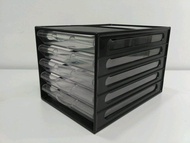 5 Tiers Document Drawer / A4 Paper Drawer / Stationery / Plastic Drawer