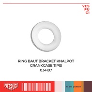 Ring Bolt L Bracket Exhaust Exhaust Exhaust Thin Crankcase M8 8x17 7x1 Vespa Matic Matik Sprint Prim