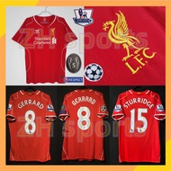 2014 2015 Liverpool home jersey retro jersey 14/15 Liverpool jersey Gerrard 8 Sturridge 15