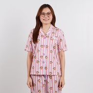 PAUL FRANK ชุดนอน WOMENS SS BASIC STRIPE PANTS SET