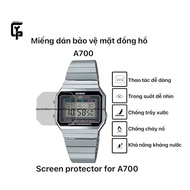 Watch face protection sticker for Casio A700