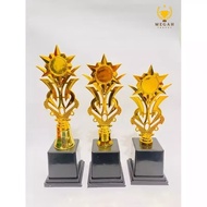 1 Set of Cups for Awards 30-35 cm High Free Surabaya Trophy Writing & LogoDesign