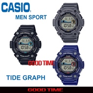 CASIO WS-1300H TIDE GRAPH MEN WATCH JAM TANGAN LELAKI CASIO CASIO WATCH FOR MEN