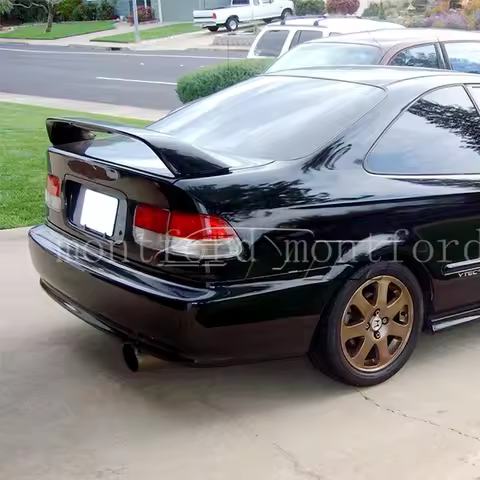 Spoiler for HONDA CIVIC 1996-2001 2DR 4DR COUPE EM EJ Si Trunk Spoiler Rear Wing Accessories