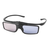 RF 3D Glasses, Active Shutter RF 3D Glasses Rechargeable Suitable for RF 3D TV Projectors, RF 3D Eyewear for Sony Epson Toshiba Sharp, Compatible with TDG-BT500A, SSG-5100GB, AN3DG40