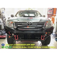 Toyota hilux vigo revo revo rocco front bumper bull bar metal