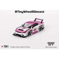 Mini GT 781 Nissan LB Super Silhouette S15 SILVIA Auto Finesse SEMA 2023 MGT00781-R