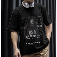 Newjeans Hanni T-shirt Kpop Merch Nwjns Gift for Bunny Fashion Newjeans Summer Short Slevee Shirt