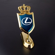 High quality Modified Metal Auto 3D Standing Badge Sticker Exterior DecorationFront Hood Bonnet Stic