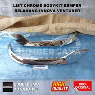 LIST CHROME BODYKIT INNOVA VENTURER BEMPER BELAKANG - LGX 21