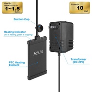 30 Watt Small Aquarium Heater Mini Betta Flat Fish Tank Heater for 3 Gallon 5 Gallon QRQU