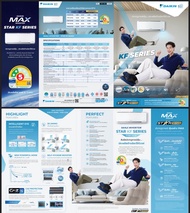 แอร์ไดกิ้น Daikin MAX INVERTER (STAR KF SERIES) FTKF24YV2S/RKF24YV2Sขนาด24000btu
