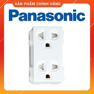 (GENUINE)panasonic WEV1582-7SW double 3-pin socket 3 pin socket 3 pin plug 3 pin socket
