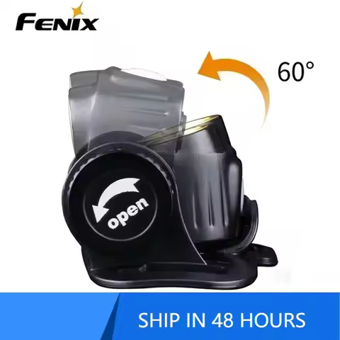 NEW Dual Light Sources Fenix HM65R 1400 Lm Tri-proof Magnesium Headlamp for Long-time & High-intensi