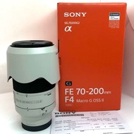 Sony 70-200mm F4II Macro G oss  99.99%新 行貨長保