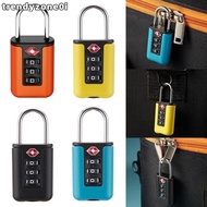 TRENDYZONE0I 3 Digit Combination Lock, Anti-theft TSA Customs Password Lock, Durable Security Tool C