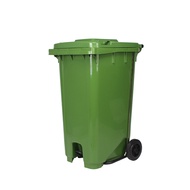 (JIJI.SG x ONES) NAMIK Plastic Garbage Step Bin With Wheel - Bin / Rubbish Bin / Waste Bin / Recycli