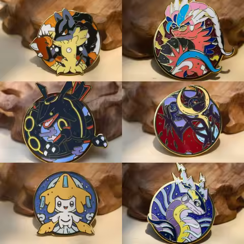 P0kemon P1kachu Enamel Pins Kawaii Cartoon Brooch Clothes Backpack Lapel Badge Fashion Jewelry Acces