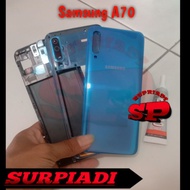 Housing Casing Bezel + Frame Samsung A70 A705 Fullset Original FREE GLUE B7000 15ML