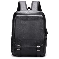 Promax 15.6 Inch Waterproof Laptop Backpack Multifunctional Backpack High Quality PU Leather Laptop 