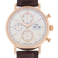 IWC IWC IWC wave Fino chronograph watch rose gold 42mm men's watch 391025