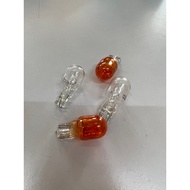 (1BIJI) EX5 DREAM WAVE LC SIGNAL BULB T13 CLEAR OREN 12V10W MENTOL SIGNAL EX5 DREAM WAVE LC