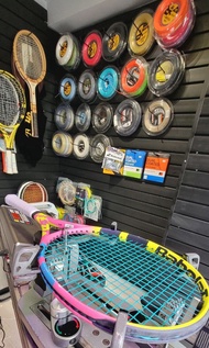 #Tennis Racket Stringing  #網球拍穿線 @ Central