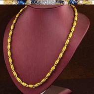 Men's 916 Real Gold Necklace Domineering High Quality Net Red Live Necklace Europe 916 Real Gold 916 Real Gold in stock