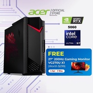 [Free Gaming Monitor] [RTX 5060] Acer Nitro 50 N50-660 Gaming Desktop | Intel Core Ultra 5/7