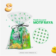 OPP PLASTIC HAMPERS GOODIE BAG SOUVENIR RAYA MOTIF BIRTHDAY PLASTIC/ 15X30/ 20x45/ 22x45/ 24x45 CONT