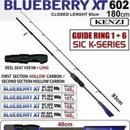 Ready Stock joran pancing kenzi blueberry xt carbon 180 cm