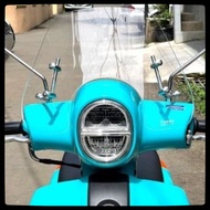 Windshield visor fazzio Variation full Clear Acrylic 3 Milli Thick plus Bracket Yamaha Motor Accesso