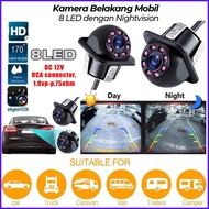 COD Kamera Mundur Mobil Parkir Rear View Camera 8 LED Infrared / Kamera Parkir Mobil Mundur / Kamera