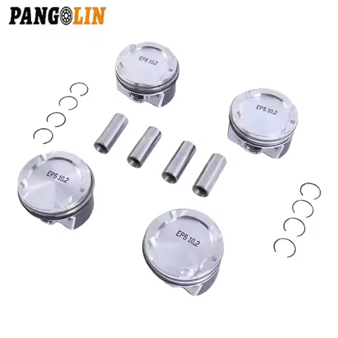 4 pc Pistons & Rings Set CR 10.2:1 11259468870 For BMW 320i Mini Cooper S F30 F56 G20 G30 B48 2.0T C