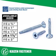 TERLARIS #6X15 SEKRUP GRC SDS / KALSIBOARD / CALCI SCREW 4CM | COD