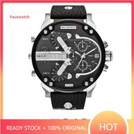 Diesel Luxury Men's Leather Strap Watch (DZ7312 DZ7315 DZ7350)