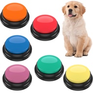 6 Color Voice Recording Button Dog Cat Buttons Talk Training For Communication Pet Training Buzzer 3