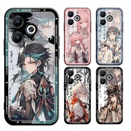 Infinix Smart 10 9 9 HD Smart 8 PRO PLUS 7 7T 6 5 4G 5G X6725 Genshin Impact Hu Tao Yae Miko Casing 