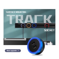 【LINKAGE】 Power Track Socket Wall Plug Socket Switch 400/600mm/1,000mm Power Track 13A/USB/Universal