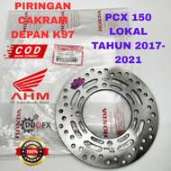 PIRINGAN CAKRAM DEPAN HONDA K97 PCX 150 LOKAL TAHUN 2017-2021 ORIGINAL ASLI AHM DISC BRAKE