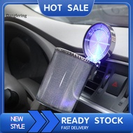 DL Car Ashtray with Colorful Lights Durable Portable Auto Easy-carrying Car Ashtray with LED Light Daily Use