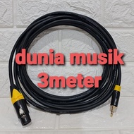 Canon female to mixer audio cable hp 3 meters, 5 meters, 10 meters - 3 meters