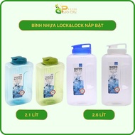 LocknLock plastic bottles 2.1 liters and 2.6 liters