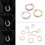 Septum Clicker Nose Ear Ring Hoop Studs Captive Piercing Helix Tragus